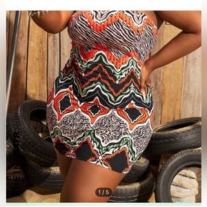 Strapless/Backless Bodycon Mini Dress